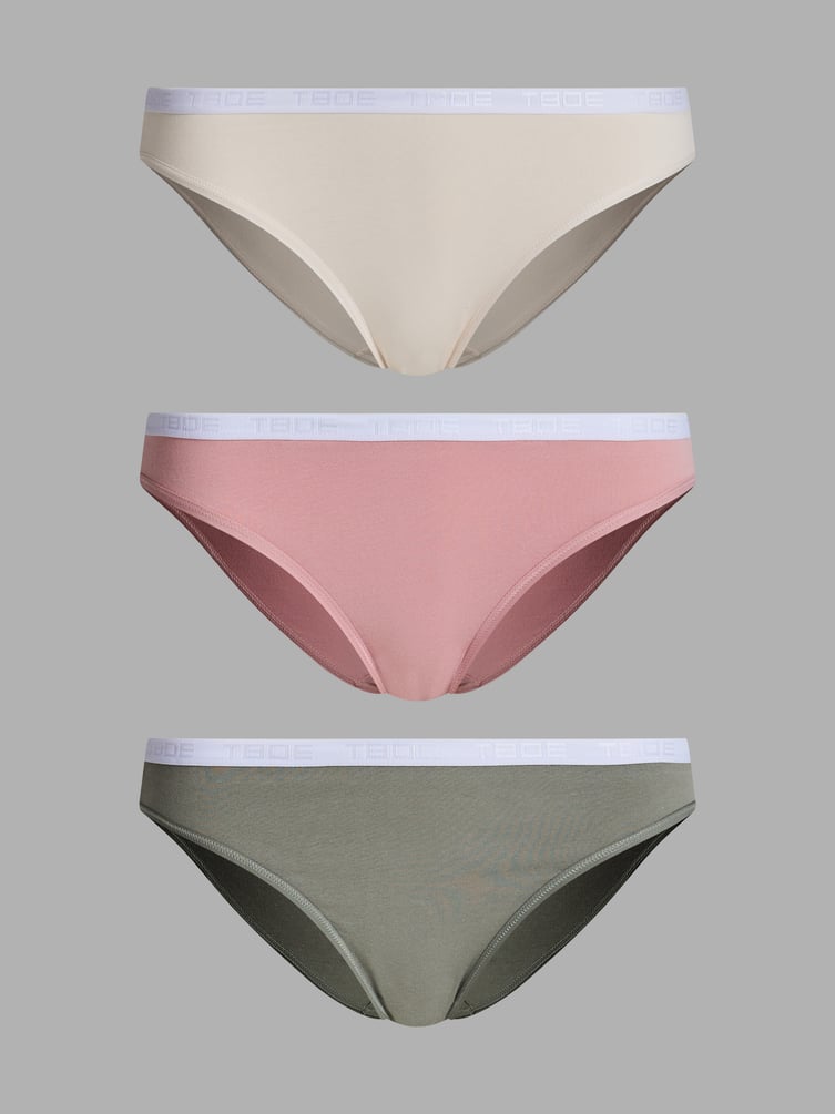 Трусы-слипы - 3 шт. хлопковые