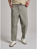 Брюки повседневные зауженные на резинке