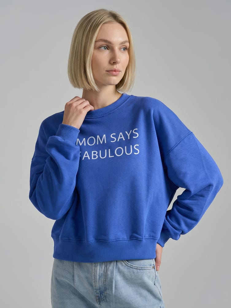 Свитшот с надписью