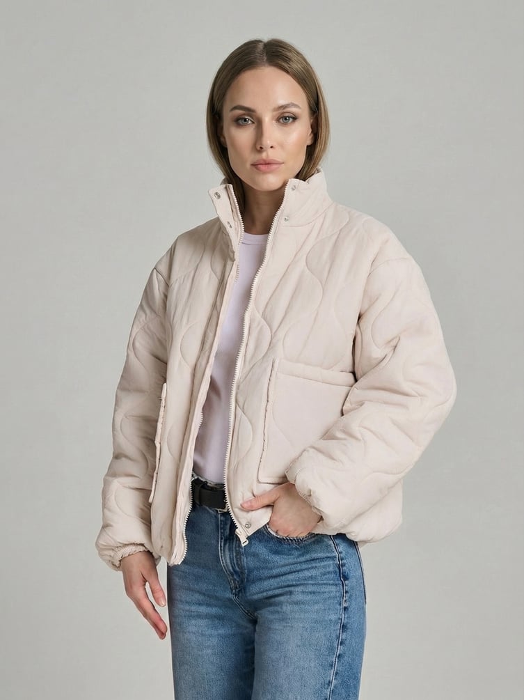 Куртка стеганая на синтепоне