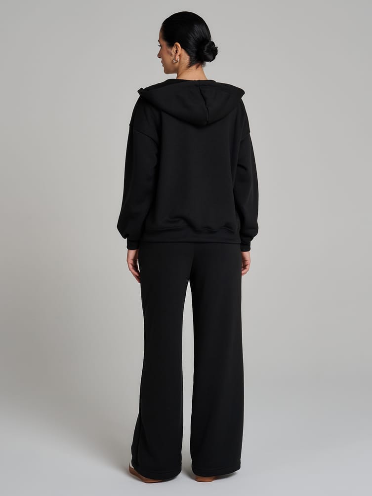 Брюки широкие утепленные с начесом