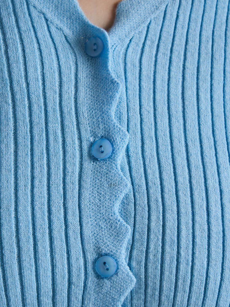 Кардиган укороченный на пуговицах