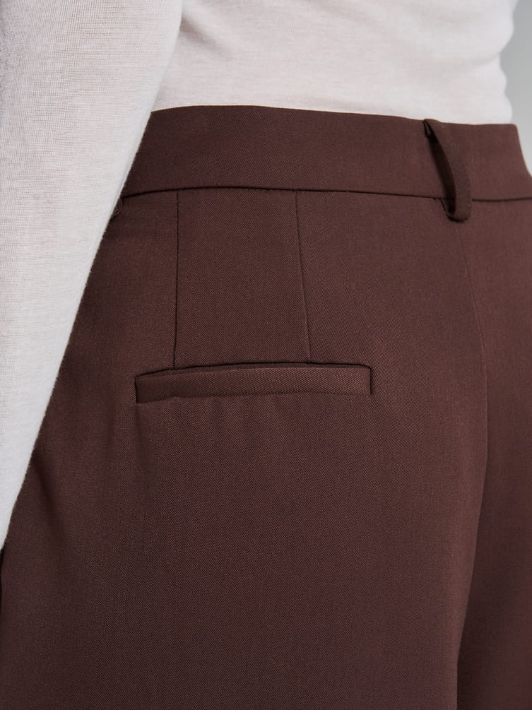 Брюки классические широкие