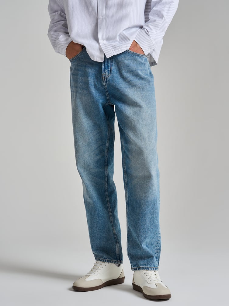 Джинсы прямые классические