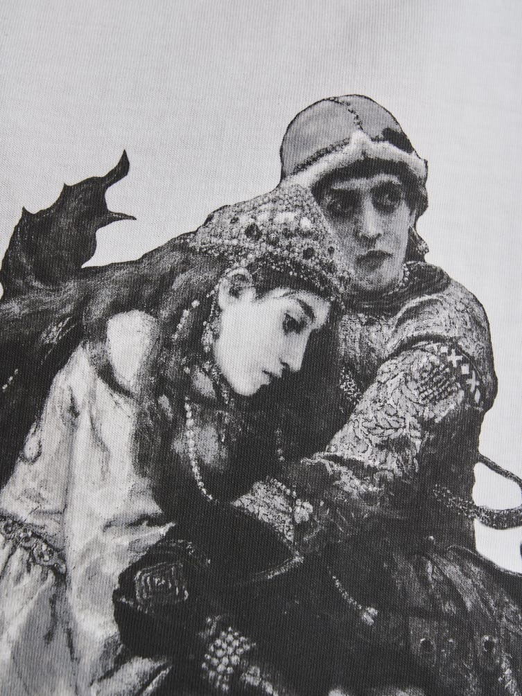 Футболка с принтом картин Третьяковской галереи