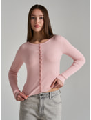 Кардиган приталенный из вискозы