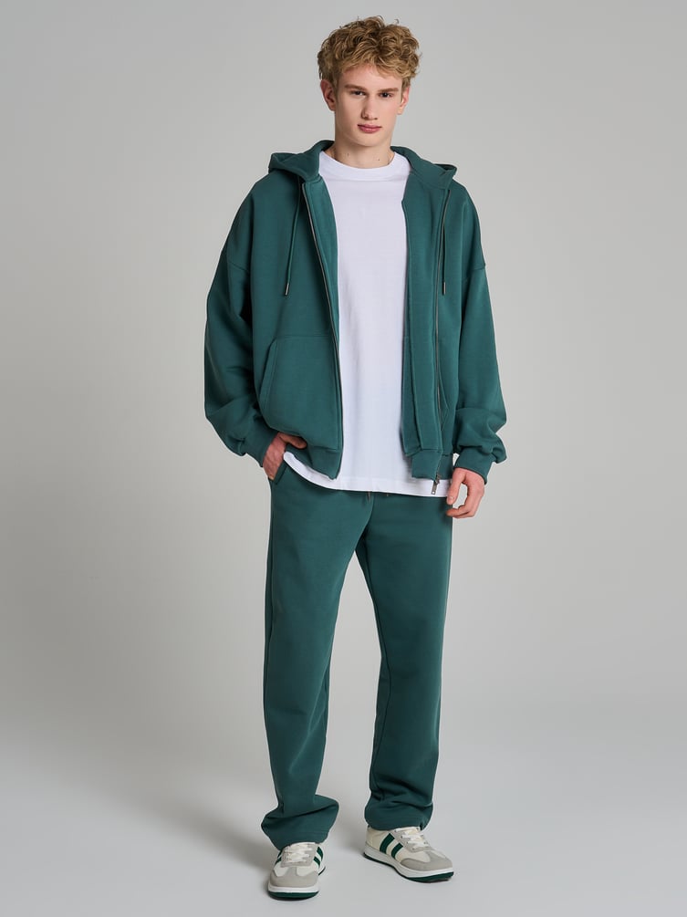 Толстовка зип худи теплая с начёсом