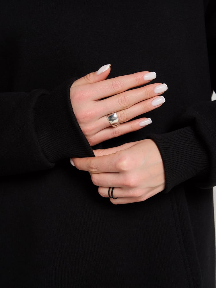 Худи свободного кроя без начеса