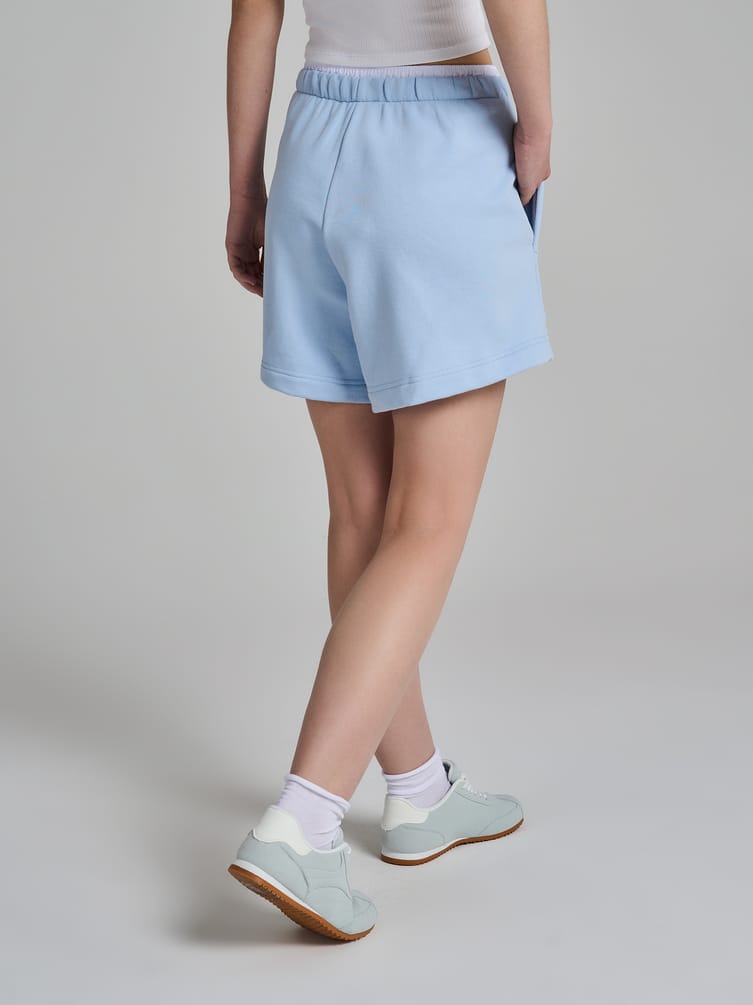 Шорты с эффектом многослойности