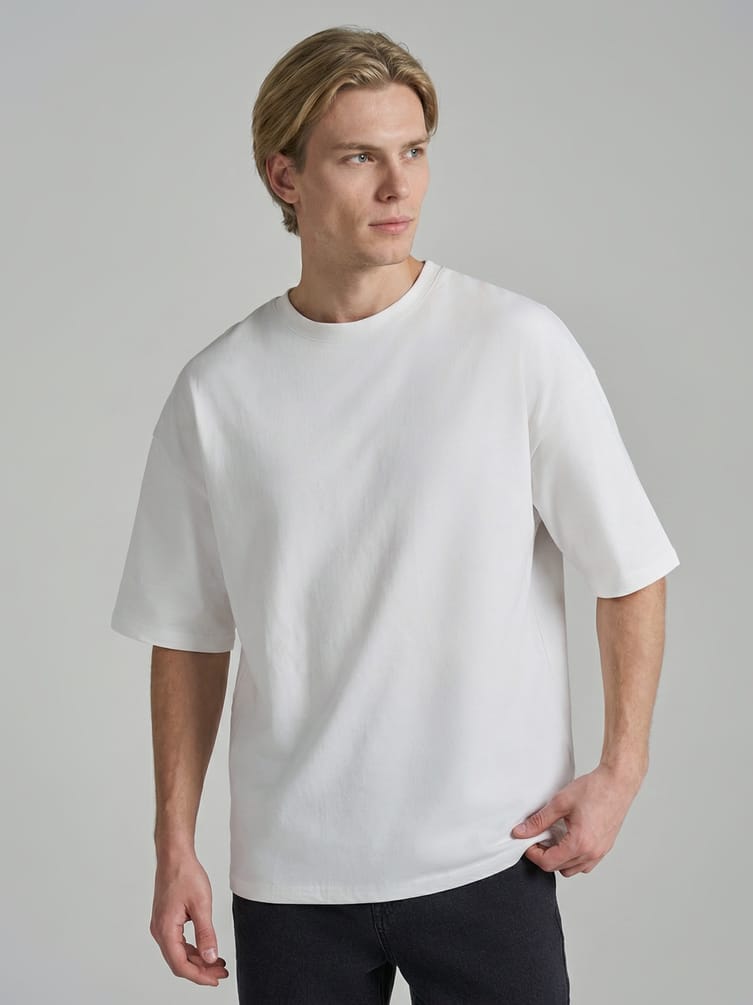 Футболка оверсайз из хлопка