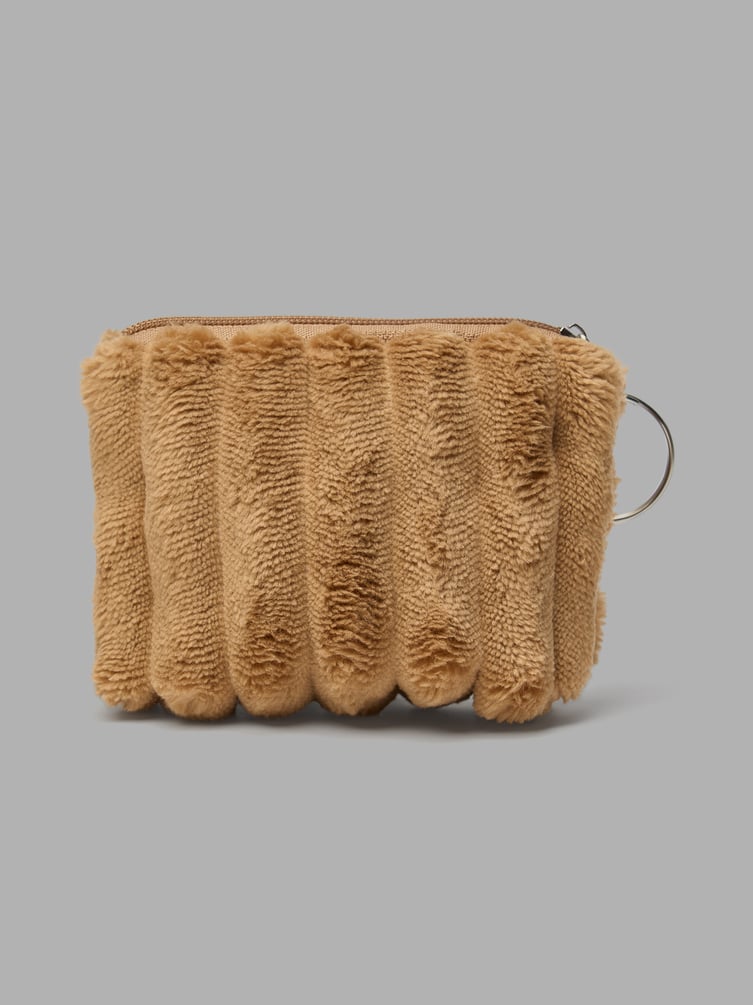 Брелок-кошелек плюшевый