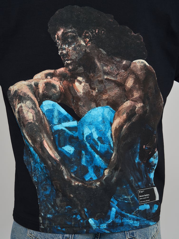 Футболка с принтом картин Третьяковской галереи