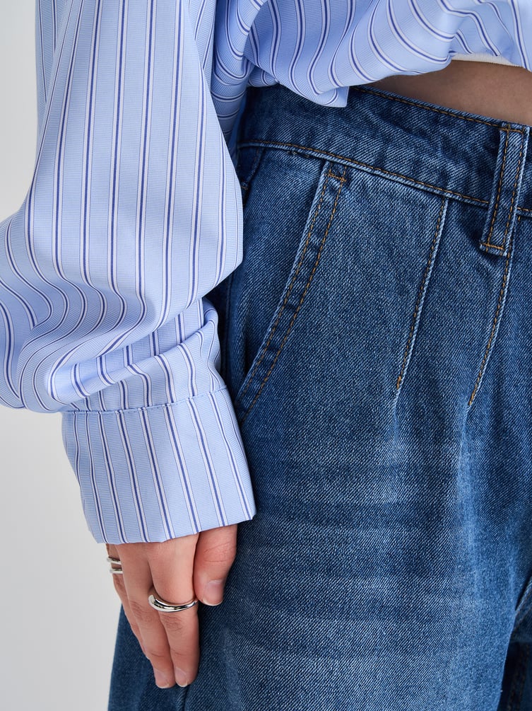 Джинсы момы