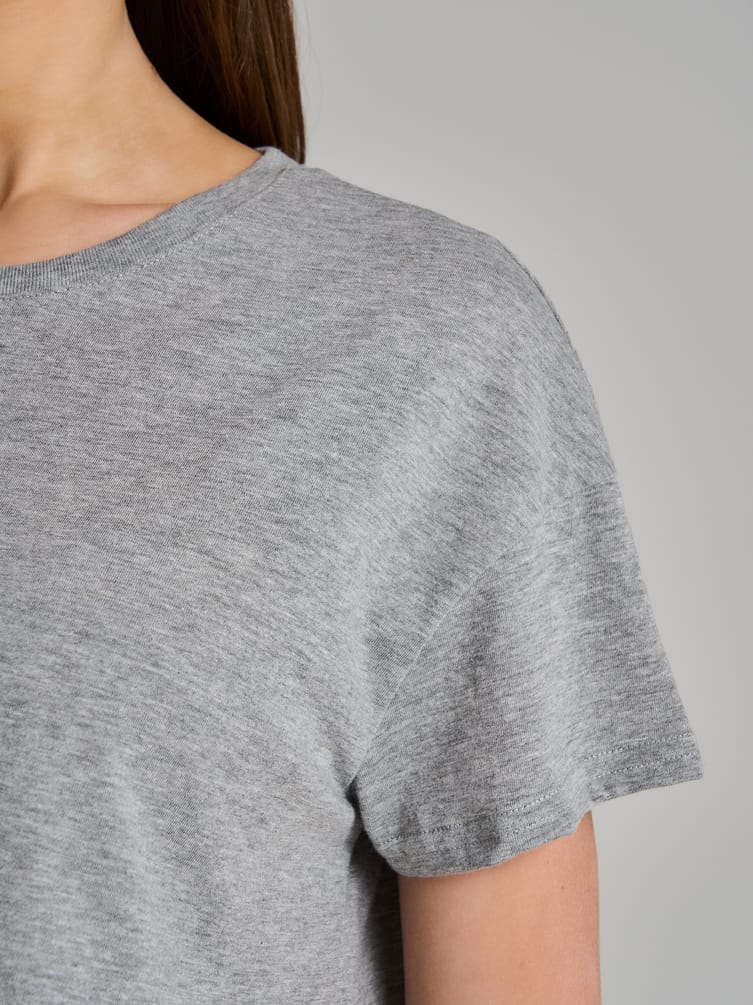 Полосатая пижама с футболкой и шортами