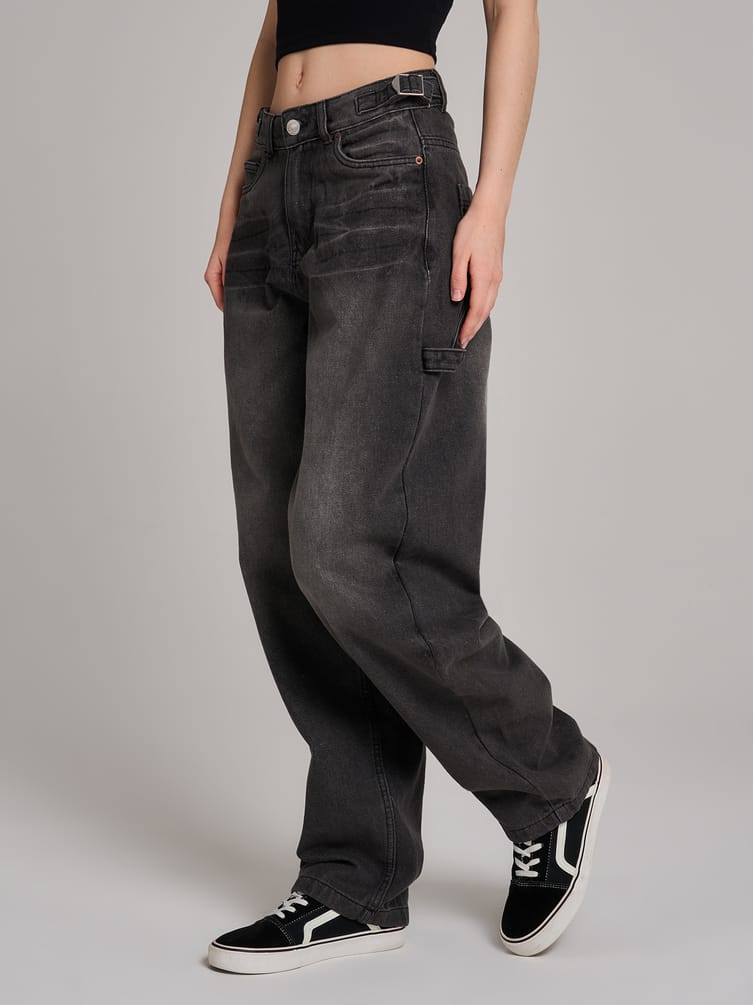 Джинсы широкие Balloon