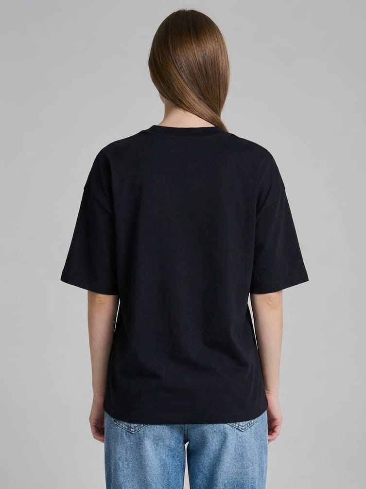 Футболка оверсайз с принтом Russian Vibes