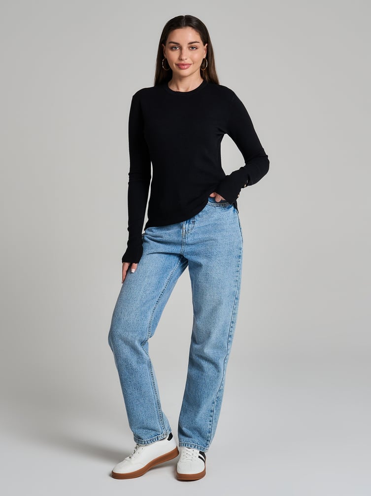 Джемпер трикотажный базовый