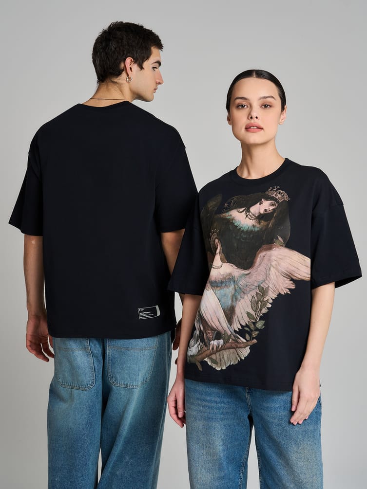 Футболка с принтом картин Третьяковской галереи