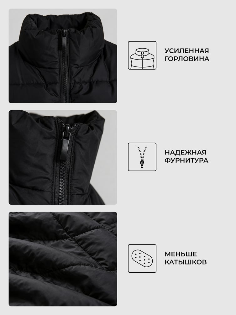 Жилет демисезонный на синтепоне
