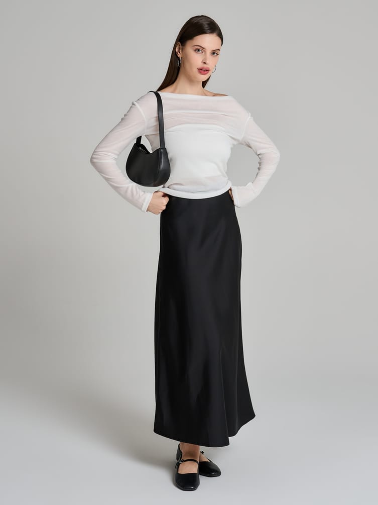 Юбка макси вечерняя