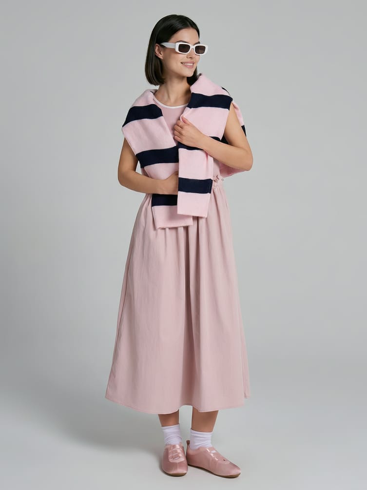 Сарафан миди летний