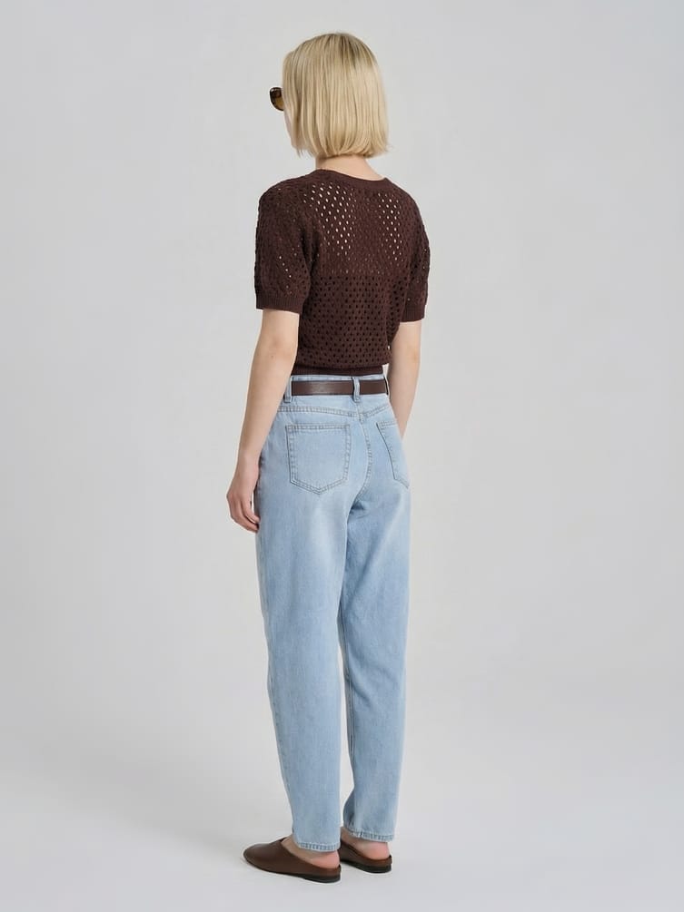 Джинсы момы