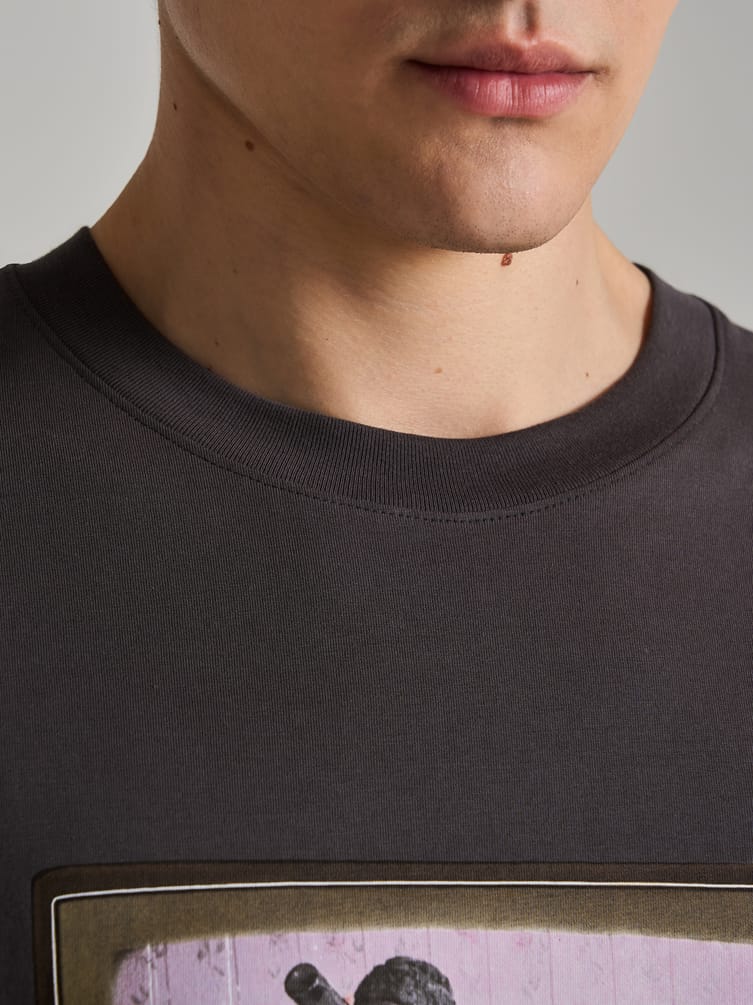 Футболка оверсайз с принтом Мосфильм