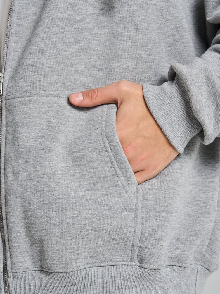 Толстовка на молнии с капюшоном