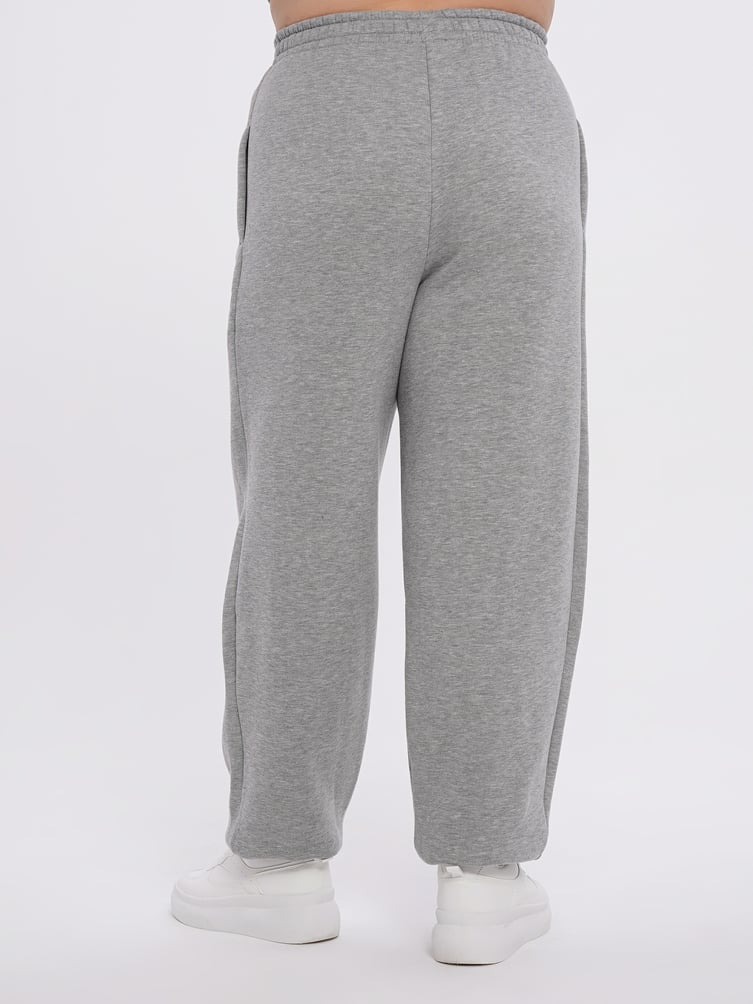 Теплые брюки Plus size