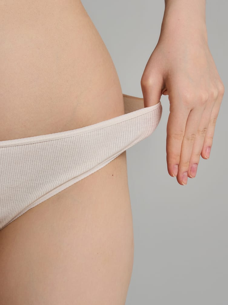 Трусы-слипы - 7 шт. в рубчик