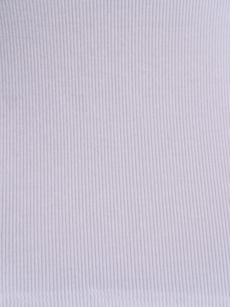 Лонгслив с майкой в рубчик