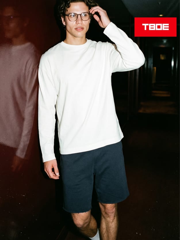 Шорты повседневные с необработанными краями