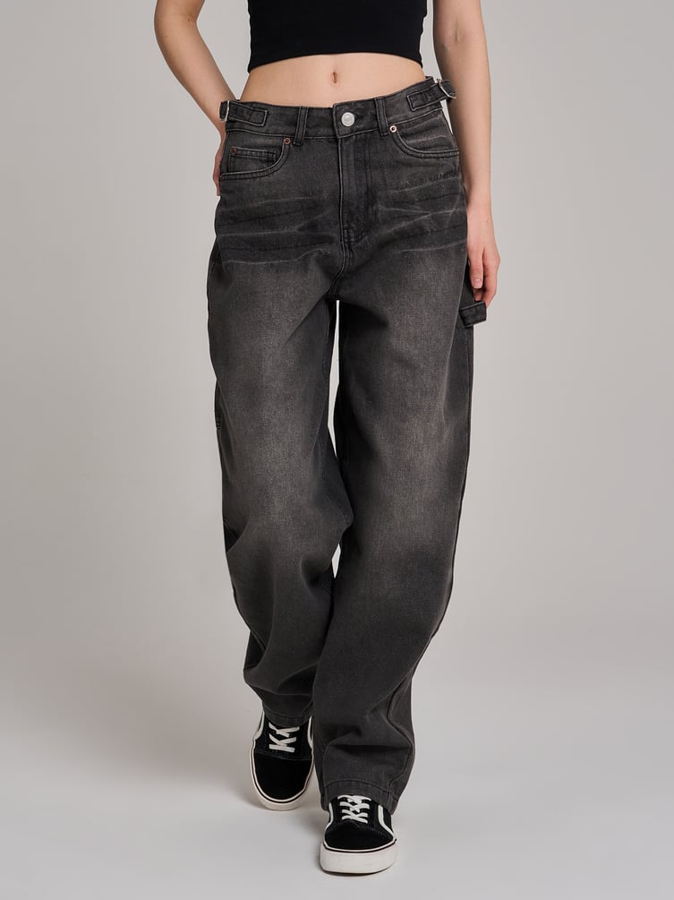 Джинсы широкие Balloon