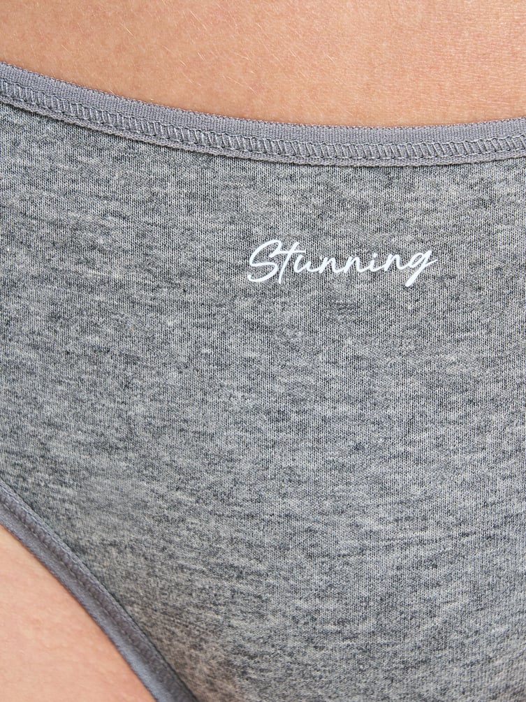 Трусы-слипы - 7 шт. с надписями