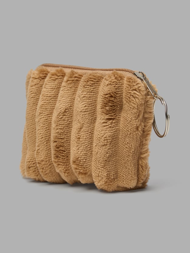 Брелок-кошелек плюшевый