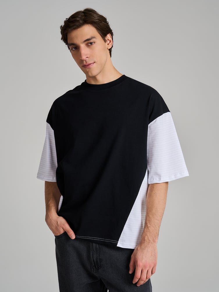 Футболка плотная оверсайз