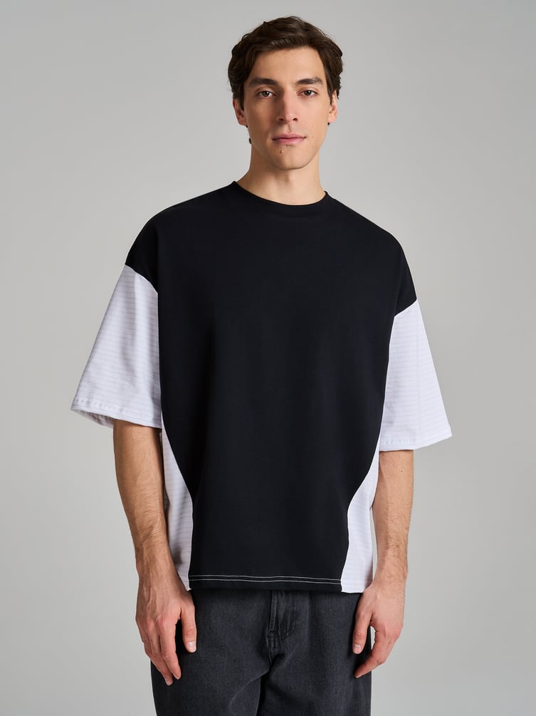 Футболка плотная оверсайз