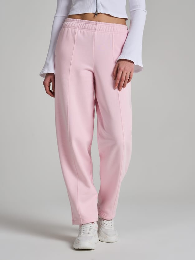 Теплые брюки зауженные с начесом