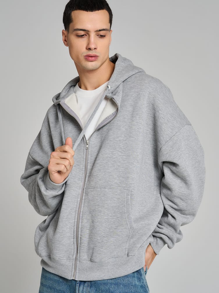 Толстовка на молнии с капюшоном