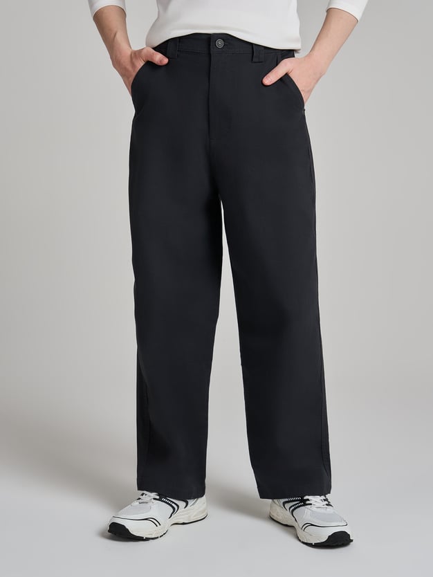 Брюки классические широкие