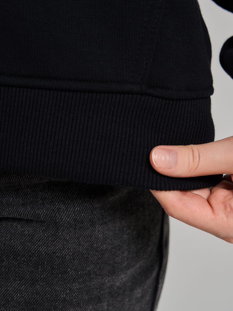 Зип худи  с капюшоном без начеса