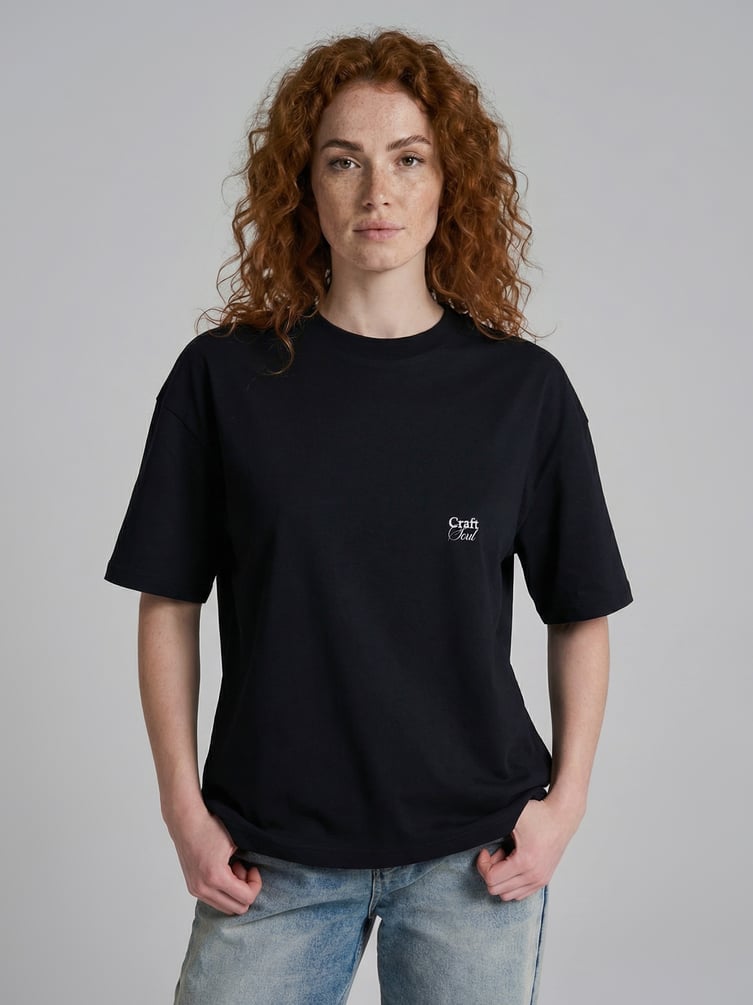 Футболка оверсайз с принтом Russian Vibes