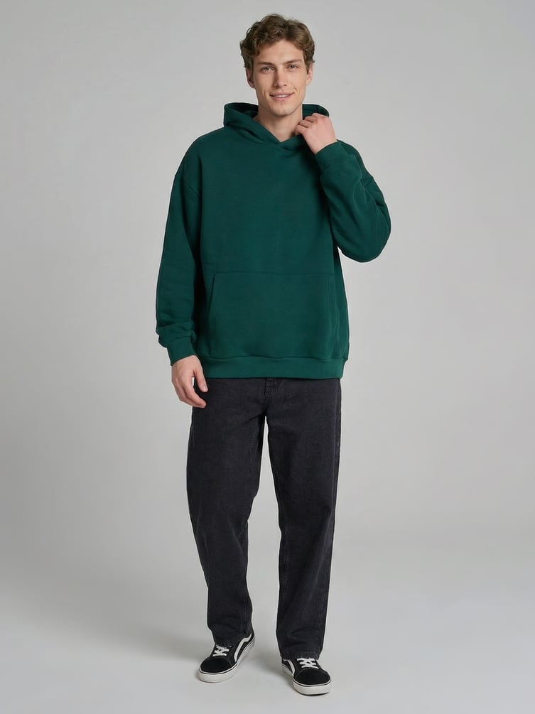 Худи оверсайз с начесом