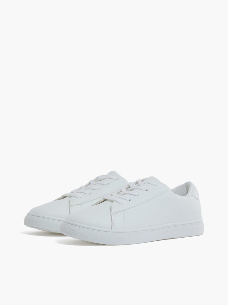 Кроссовки классические из экокожи