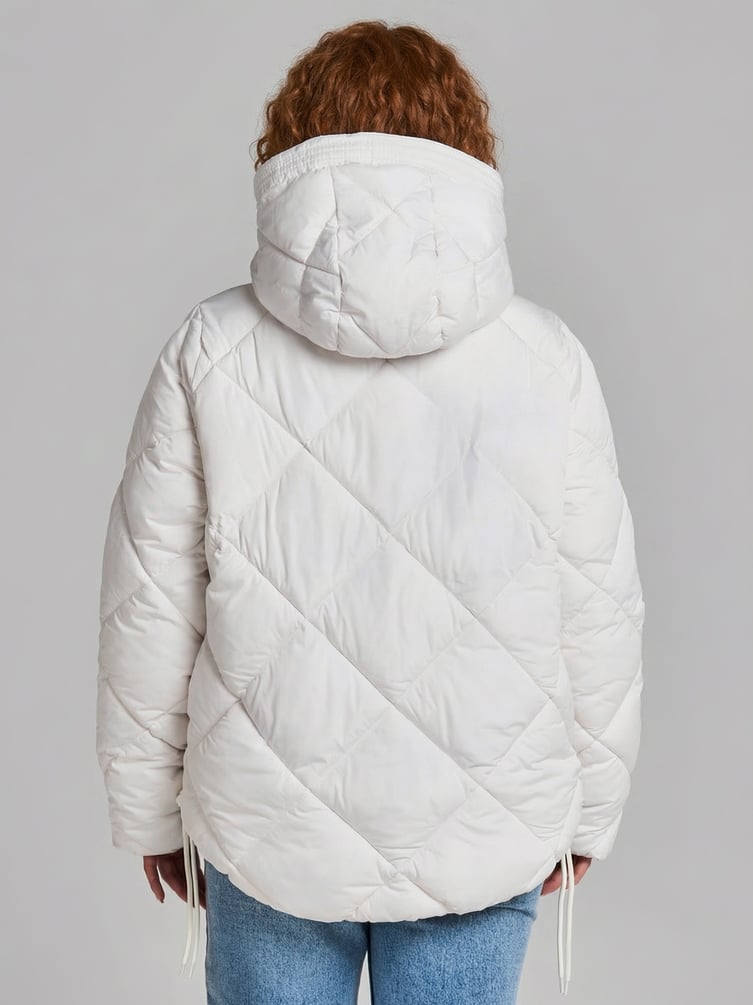 Куртка стеганая с капюшоном