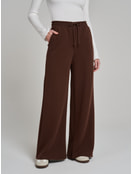 Брюки трикотажные широкие