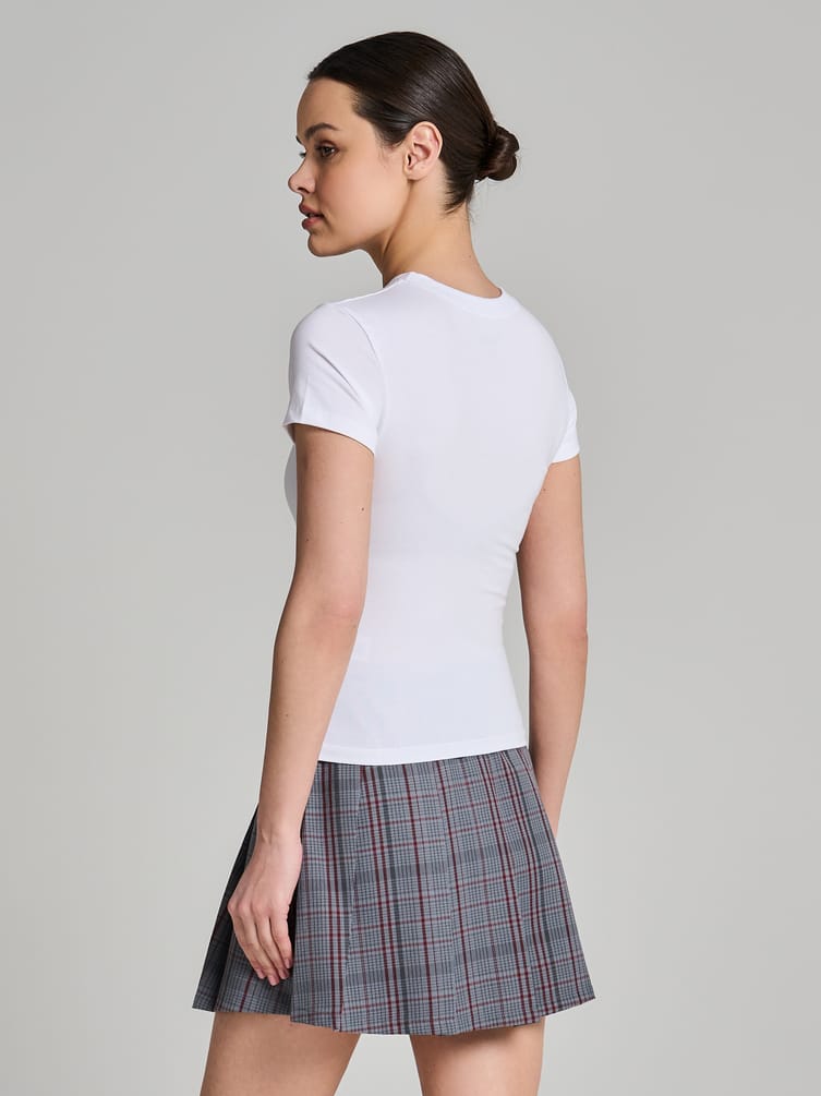 Футболка облегающая с принтом картины