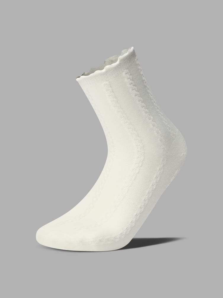 Носки - 3 пары с цветочным принтом