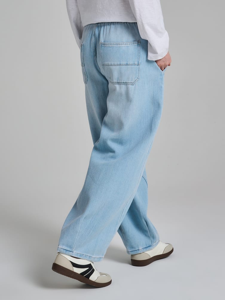 Джинсы Balloon на резинке