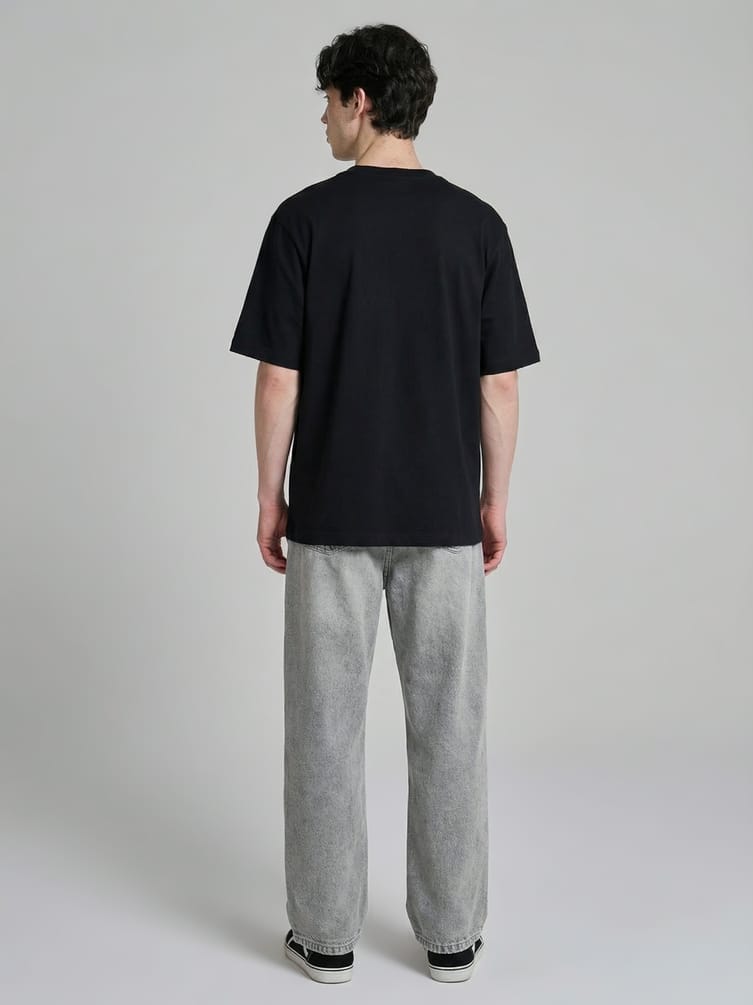 Футболка из хлопка с принтом инопланетянина